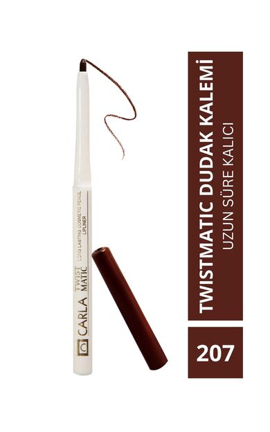 Carla Professional Make Up Uzun Süre Kalıcı Dudak Kalemi Twistmatic Long Lasting Lipliner 1,15 gr No: 207 