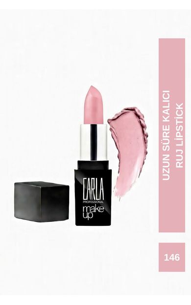 Carla Professional Make Up Nemlendiricili Işıltılı Saten Bitişli Ruj – LumiCare Lipstick No: 146 AÇIK PEMBE
