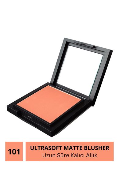 Carla Professional Make Up Ultra Yumuşak Mat Toz Blusher Allık Pembe No: 101 ŞEFTALİ