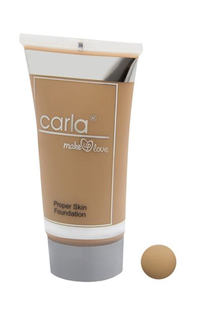 Carla Professional Make Up Carla Fondöten - Proper Skin Foundation - No: 156 KAHVERENGİ