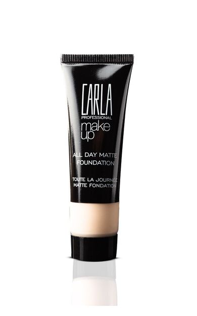 Carla Professional Make Up Fondöten - All Day Matte Foundation No:301 TEN