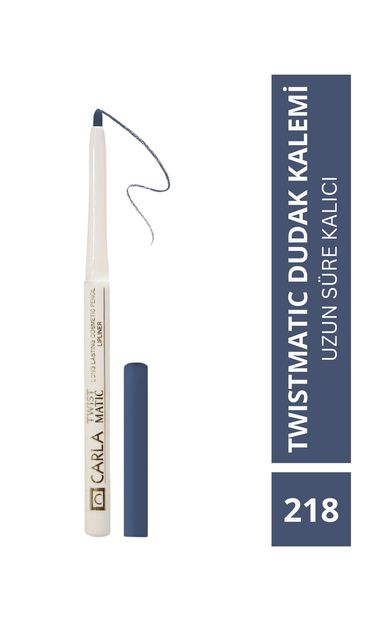 Carla Professional Make Up Uzun Süre Kalıcı Dudak Kalemi Twistmatic Long Lasting Lipliner 1,15 gr No: 218 