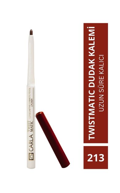 Carla Professional Make Up Uzun Süre Kalıcı Dudak Kalemi Twistmatic Long Lasting Lipliner 1,15 gr No:213 