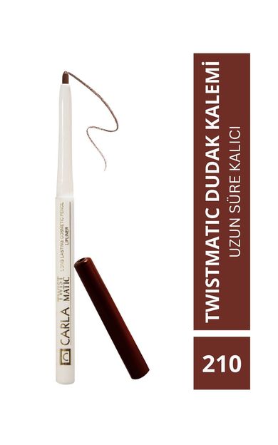 Carla Professional Make Up Uzun Süre Kalıcı Dudak Kalemi Twistmatic Long Lasting Lipliner 1,15 gr No: 210 
