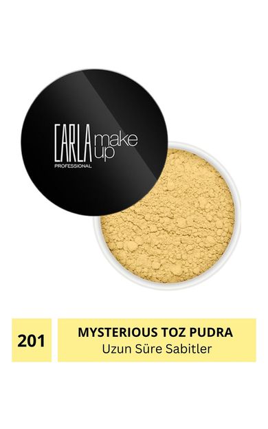 Carla Professional Make Up Toz Pudra - Mysterious Powder Orta - Krem No: 201 ORTA