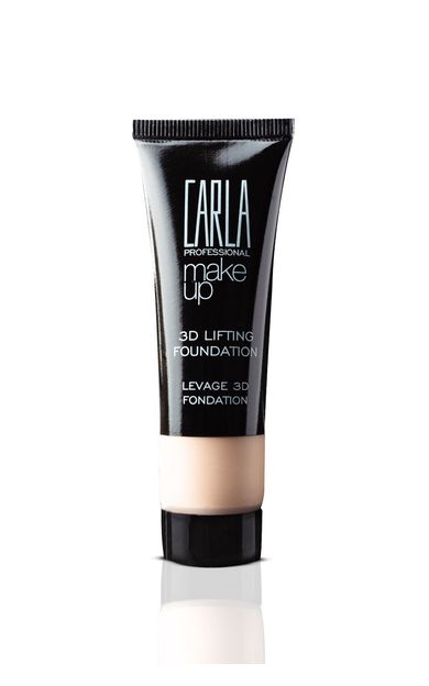 Carla Professional Make Up 3d Lifting Etkili Fondöten - Orta Ton - No: 100 ORTA