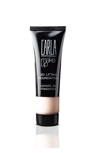 Carla Professional Make Up 3d Lifting Etkili Fondöten - Açık Ton - No: 101 AÇIK
