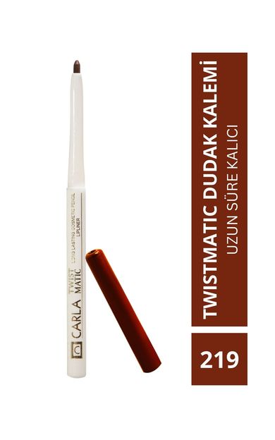 Carla Professional Make Up Uzun Süre Kalıcı Dudak Kalemi Twistmatic Long Lasting Lipliner 1,15 gr No:219 