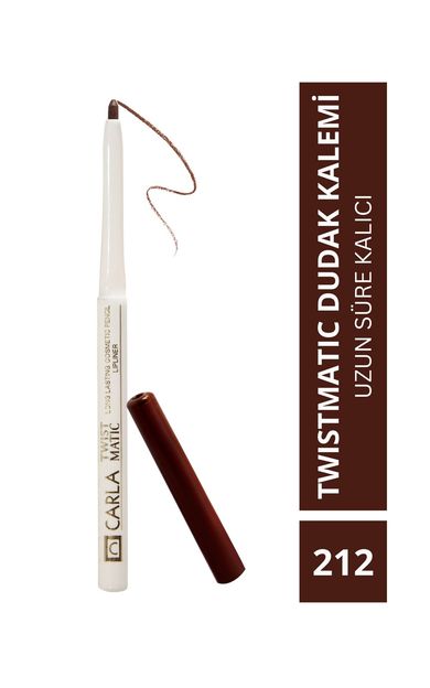 Carla Professional Make Up Uzun Süre Kalıcı Dudak Kalemi Twistmatic Long Lasting Lipliner 1,15 gr No: 212 