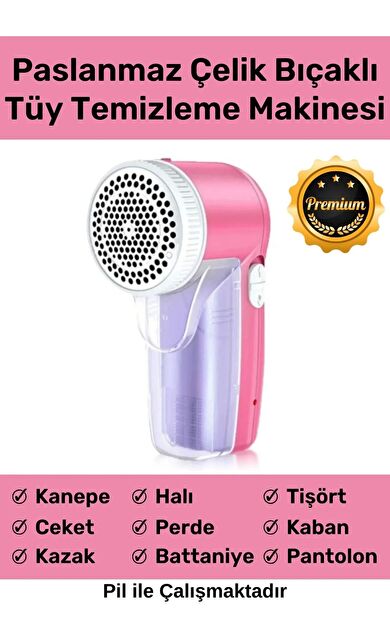 Premium Taşınabilir Tiftik Kazak Tüy Toz Alıcı Takım Elbise Halı Kıyafet Plli Tüy Temizleme Makinesi