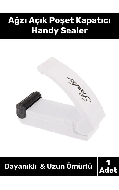 Premium Seri Pilli Yiyecekleri Taze Tutan Pratik Ağzı Açık Poşet Kapatıcı Handy Sealer