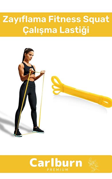 Profesyonel Orta Sert Zayıflama Fitness Squat Çalışma Lastiği Jimnastik Spor Aerobik Direnç Bant