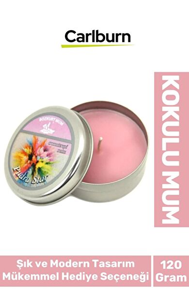 Özel Üretim Aromaterapi Arınma Huzur Meditasyon Yoga Esans Dekoratif Mum Oda Kokusu 120G Teneke Kutu