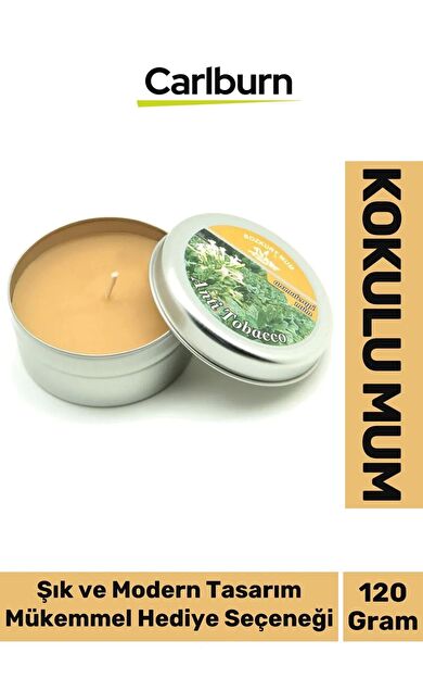 Özel Üretim Aromaterapi Arınma Huzur Meditasyon Yoga Esans Dekoratif Mum Oda Kokusu 120G Teneke Kutu