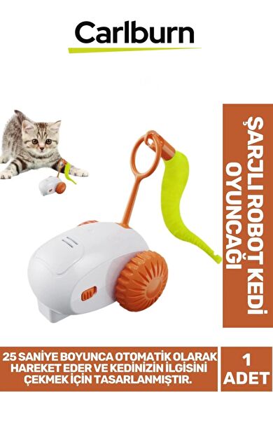 Özel Üretim İnteraktif Hafif Oyun Açma Kapama Düğmeli Dayanıklı Usb Şarjlı Robot Kedi Oyuncağı