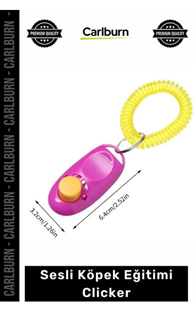 #Clicker Profesyonel Pozitif Pekiştirme Sesli Uyarı Sistemi Pratik Sağlam Köpek Eğitimi Clicker