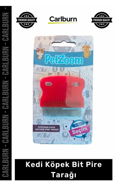 #Petshop 38 cm Paslanmaz Çelik Dişli Profesyonel Evcil Hayvan Tüy Bakım Kedi Köpek Bit Pire Tarağı