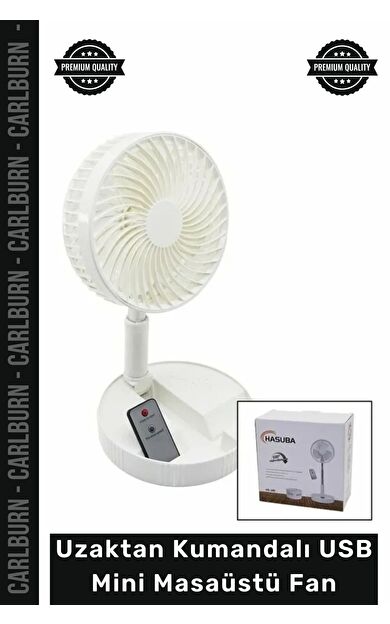 #Vantilatör Teleskopik Katlanır Şarjlı Sessiz Taşınabilir Uzaktan Kumandalı USB Mini Masaüstü Fan