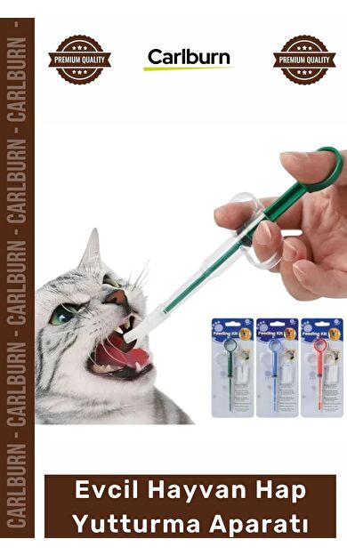 #Petshop Kedi Köpek Pratik Tablet Şırınga Ergonomik Yavru Bakım Evcil Hayvan Hap Yutturma Aparatı
