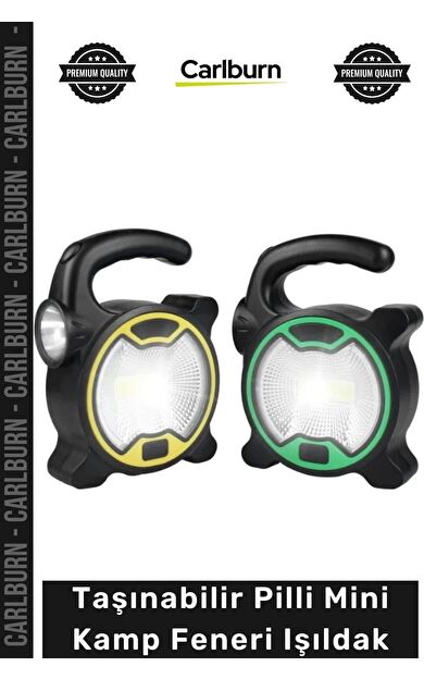 Özel Üretim COB LED Aydınlatma Outdoor Acil Durum Pratik Hafif Taşınabilir Pilli Mini Kamp Feneri Işıldak
