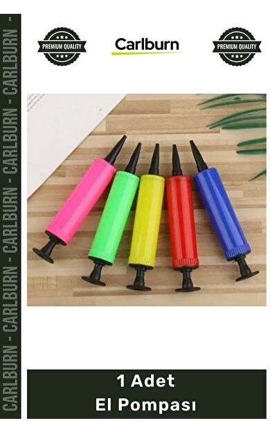 #Pompa Dayanıklı Plastik Balon Şişirme Aparatı Pratik Taşınabilir Hava Basma 1 Adet El Pompası
