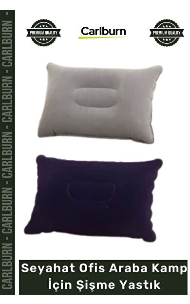 #Yastık Ortopedik Boyun Destekli Yumuşak Ergonomik Seyahat Ofis Araba Kamp İçin Şişme Yastık