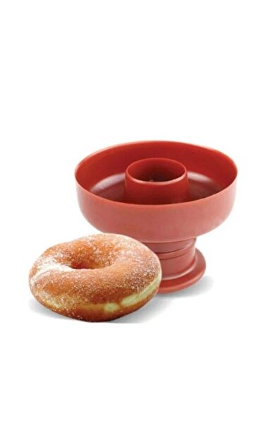 Özel Üretim Evde Pratik Taze Lezzetli Mükemmel Yuvarlak Tatlı Tuzlu Dayanıklı Plastik Donut Kalıbı
