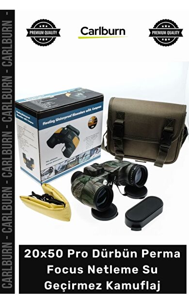 #Dürbün Mentch Askeri Pusulalı HD 20x50 Pro Dürbün Perma Focus Netleme Su Geçirmez Kamuflaj