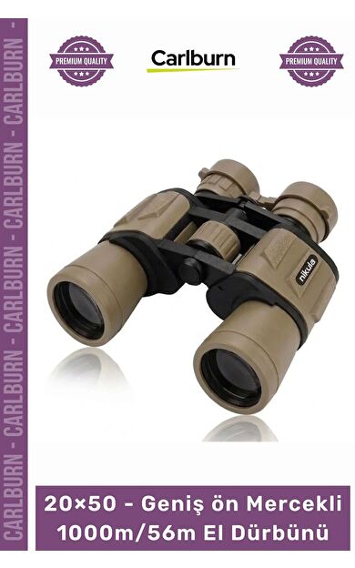 #Dürbün Profesyonel HD Zoom 20×50 – Geniş ön Mercekli – 1000m56m El Dürbünü – Çöl Rengi
