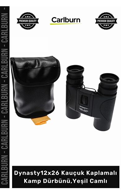 #Dürbün Profesyonel Su Geçirmez Avcı Zoom Dynasty12x26 Kauçuk Kaplamalı Kamp DürbünüYeşil Camlı