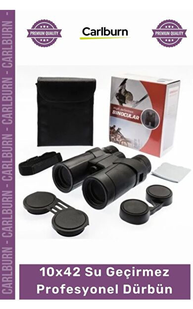 #Dürbün Ultra Geniş Görüş Bak4 Prizma Zoomlu 10x42 Compact Su Geçirmez Profesyonel Dürbün