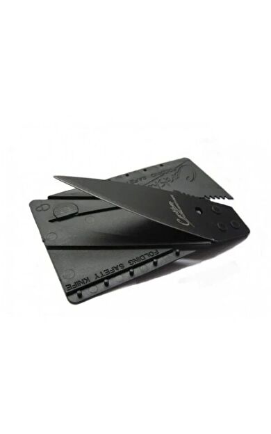 Özel Üretim Cüzdan Tipi Katlanır Paslanmaz Çelik Kamp Av Pratik Kredi Kartı Seklinde Bıçak Cardsharp