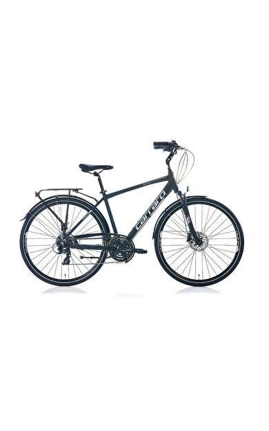 Carraro Elite 706 28" Jant 48 Cm Kadro 21 Vites Hidrolik Fren Şehir Bisikleti Siyah Gri