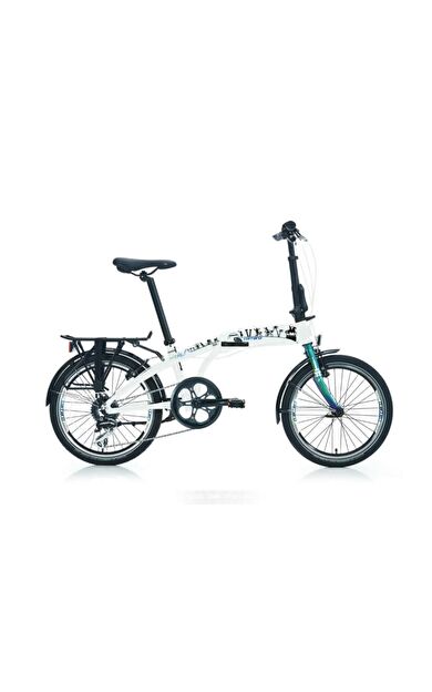 Carraro Güzel İzmir 20'' Jant 8 Vites V Fren Katlanır Bisiklet İnci Beyazı