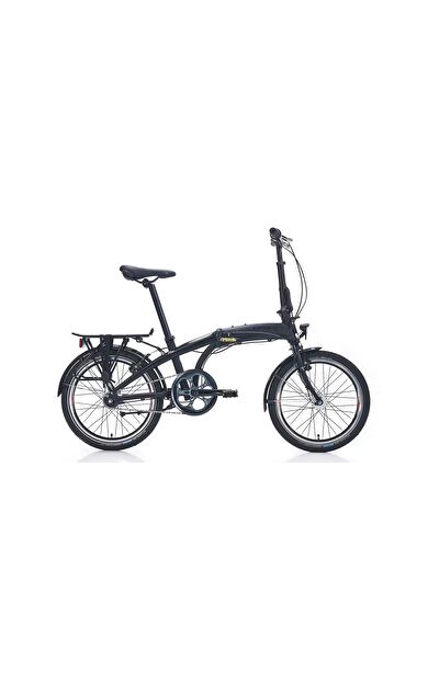 Carraro Flexi Nero V Fren Nexus 7 Vites 20 Jant Katlanır Bisiklet Mat Siyah Parlak Siyah Krom