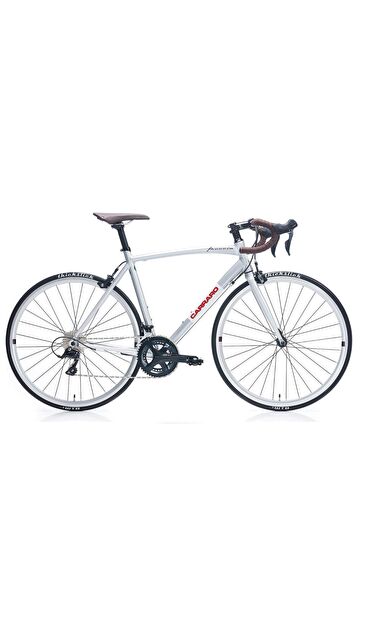 Carraro Freccia Retro Yol Yarış Bisikleti 56 Kadro 28 Jant 18 Vites V Fren Gümüş Beyaz Kırmızı