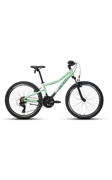 Carraro Monte 260 V-Fren 24" Jant  21 Vites 32 Kadro Dağ Bisiklet Pastel Yeşil Siyah