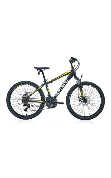 Carraro Speed 241 360H 24"Jant 21 Vites MD Dağ Bisikleti Mat Siyah Sarı Açık Turuncu