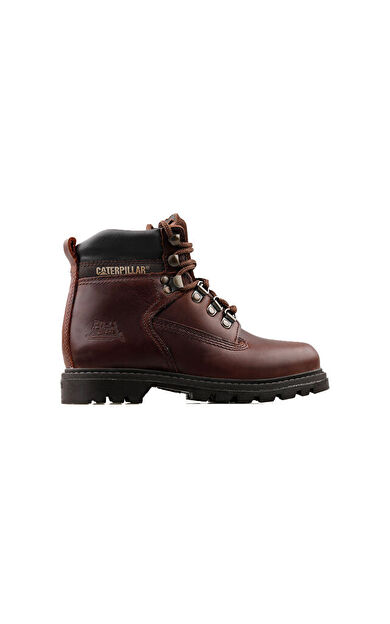 CAT Tennessee Dark Brown Crazy Deri Çocuk Günlük Bot 015F101088 Kahverengi