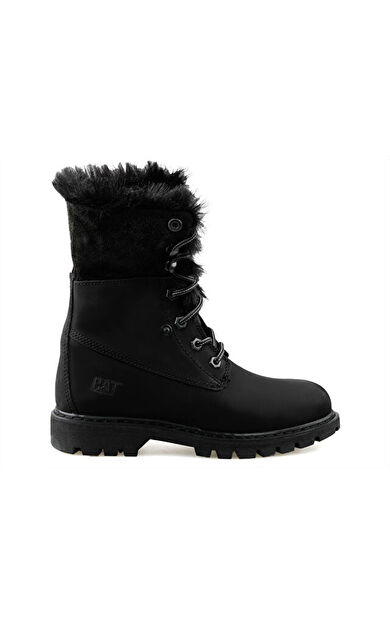 Cat Kadın Günlük Bot 015Z101184-Utah-Fur-Black-Nubuk Siyah Utah Fur