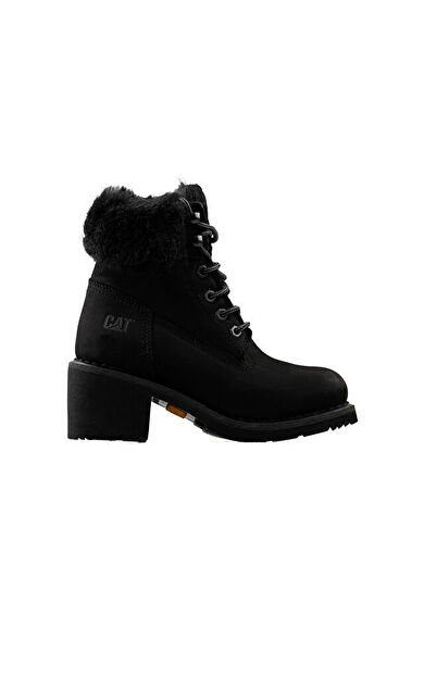 CAT 015Z101217 Nikki Black Nubuk Kadın Günlük Bot 015Z101217-NIKKI-BLACK-NUBUK Siyah