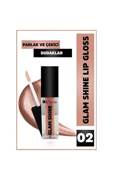 Cecile Glam Shine Dudak Parlatıcısı 02