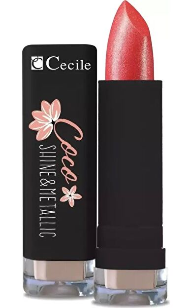 Cecile Ruj - Coco Shine Metallic Lipstick 05
