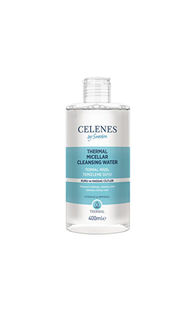Celenes Thermal Misel Temizleme Suyu Kuru/Hassas Ciltler 400 Ml