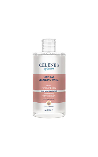 Celenes Cloudberry Misel Temizleme Suyu Kuru/Hassas Ciltler 400 Ml