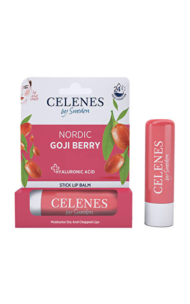 Celenes Nordic Goji Berry Stick Lip Balm 4,8 Gr