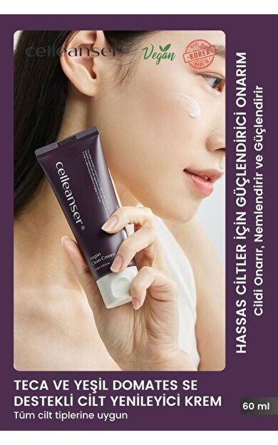 Centella Içeren Nemlendirici Ve Onarıcı Günlük Vegan Bakım Kremi
