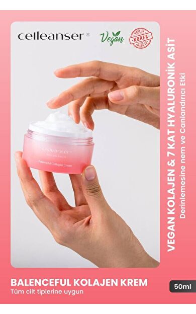 Yoğun Nemlendirici, Kırışıklık Karşıtı, Kolajen Bakım Kremi
