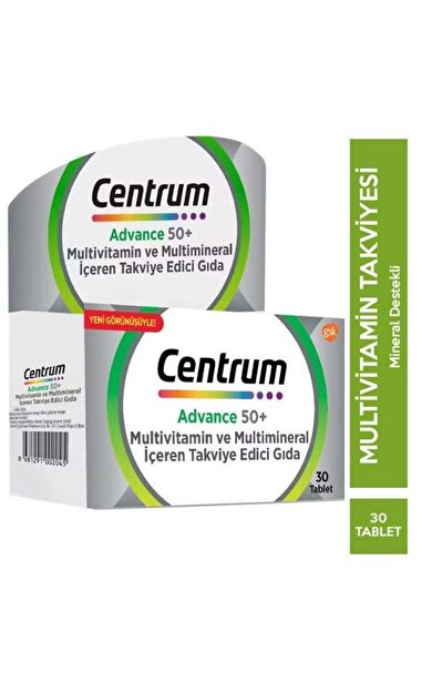 Centrum Advance 50+ Multivitamin 30 Tablet