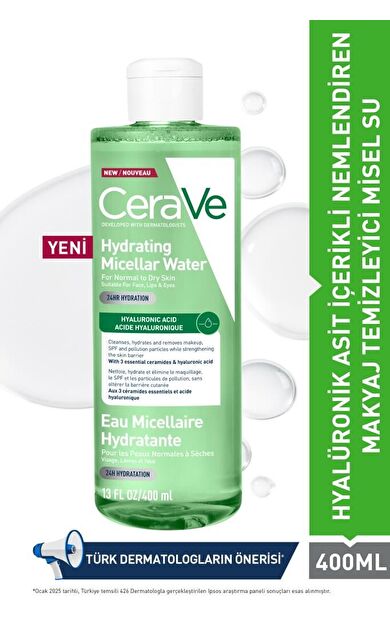 CeraVe Hydrating Micellar Water 400 ml - SKT: 6M